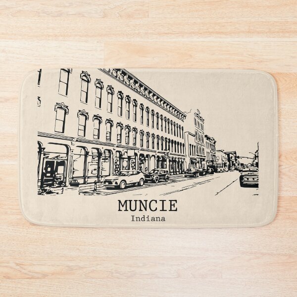 Item preview, Muncie - Indiana designed and sold by Lakeric Cityscapes.