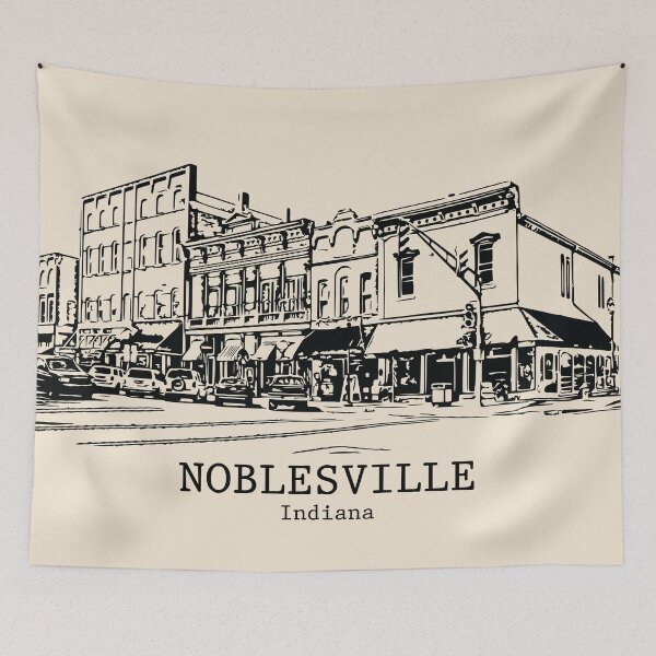 Item preview, Noblesville - Indiana designed and sold by Lakeric Cityscapes.
