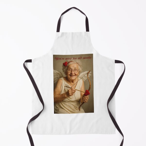 Item preview, Never too old to celebrate Valentines Day designed and sold by Halifaxartguy.