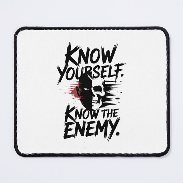 Item preview, Know Yourself Know the Enemy - Strategy Quote designed and sold by Enea Kelo.