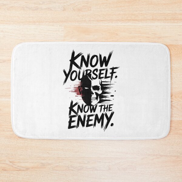 Item preview, Know Yourself Know the Enemy - Strategy Quote designed and sold by Enea Kelo.