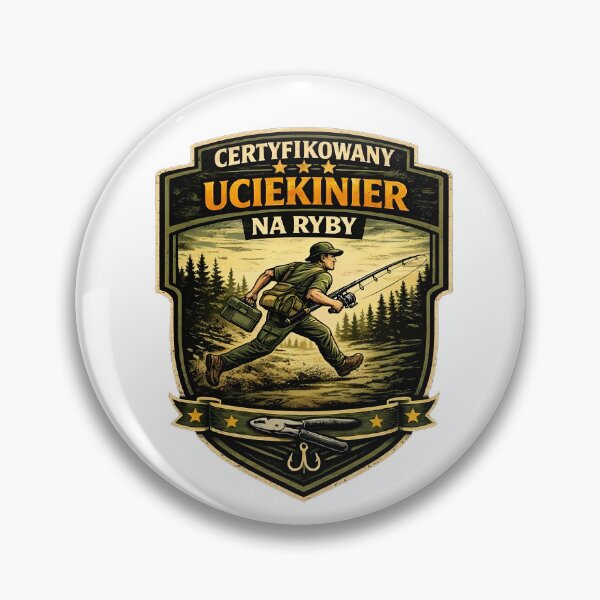 Item preview, Certyfikowany uciekinier na ryby – Koszulka Wędkarska dla Prawdziwych Wędkarzy designed and sold by FischingVibes.
