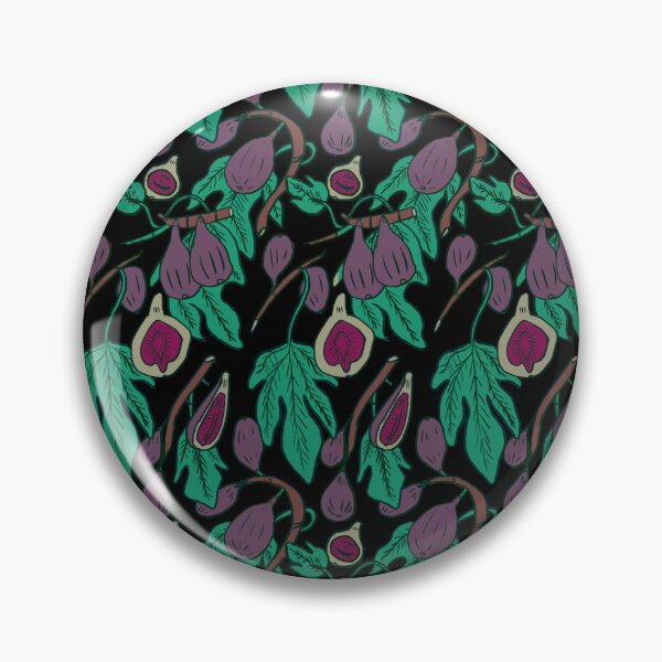 Item preview, Mediterranean Fig Garden - Midnight Orchard Botanical Pattern designed and sold by hanafannana.