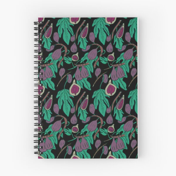 Item preview, Mediterranean Fig Garden - Midnight Orchard Botanical Pattern designed and sold by hanafannana.
