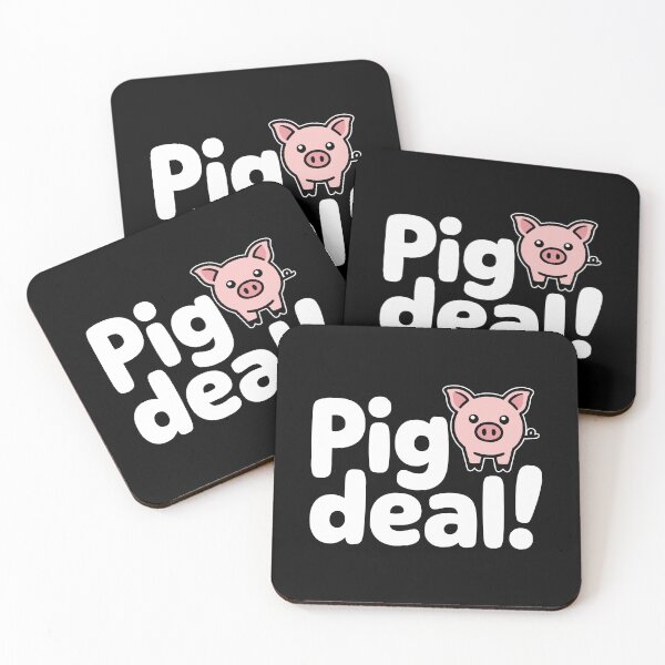 Item preview, Pig Deal! Cute Pig joke designed and sold by PMCreative.