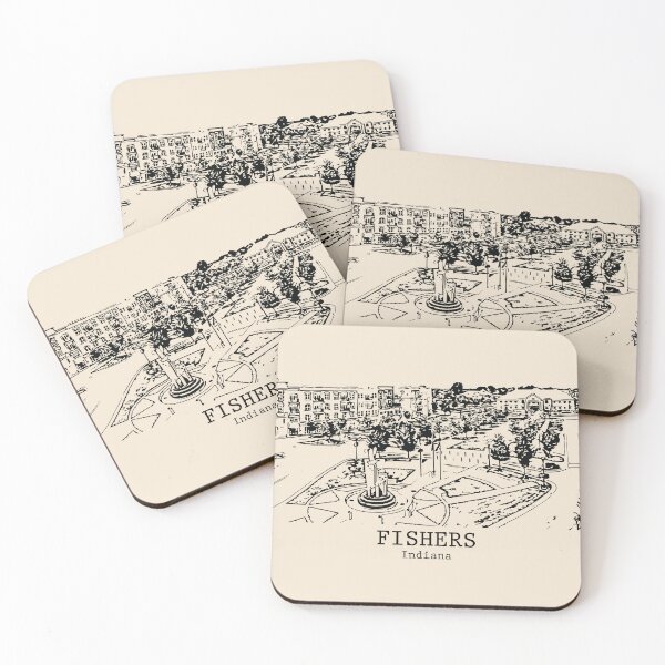 Item preview, Fishers - Indiana designed and sold by Lakeric Cityscapes.