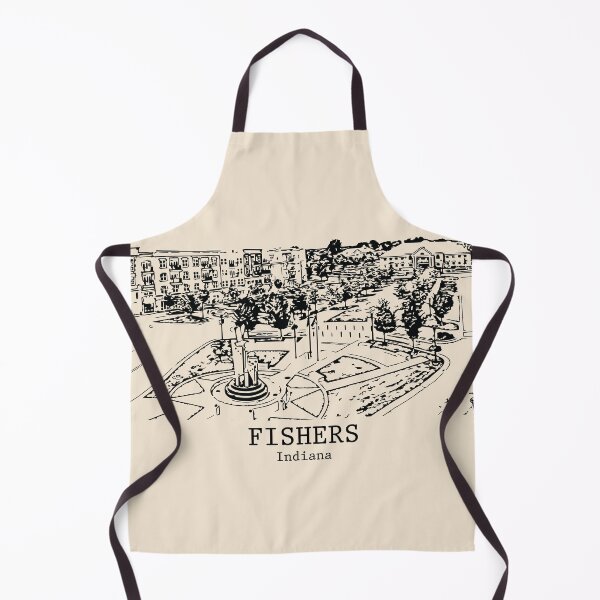 Item preview, Fishers - Indiana designed and sold by Lakeric Cityscapes.