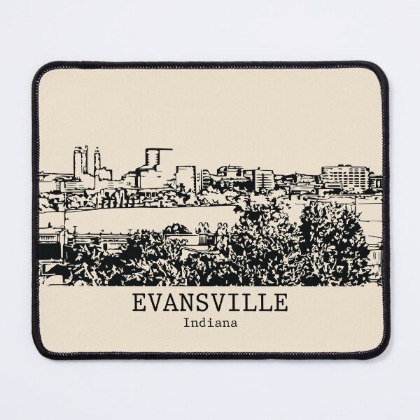 Item preview, Evansville - Indiana designed and sold by Lakeric Cityscapes.