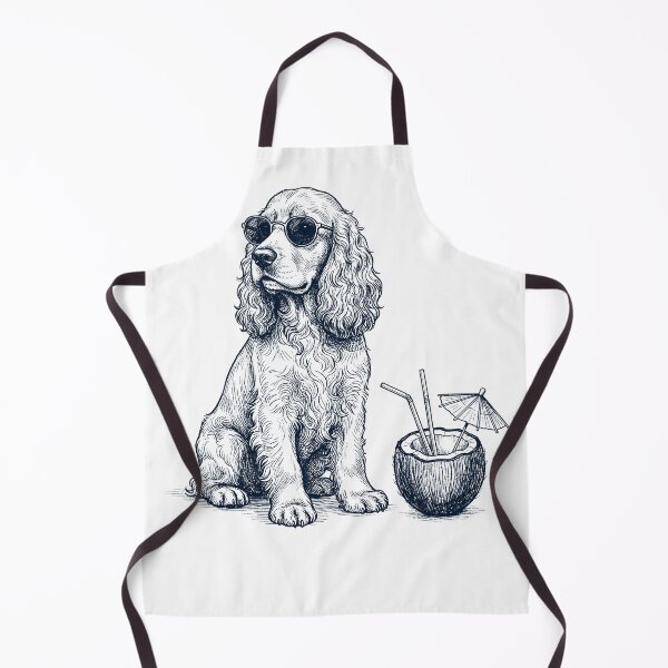 Item preview, Cocker Spaniel Vacation Dog Lover Gift designed and sold by DoodleTortle.