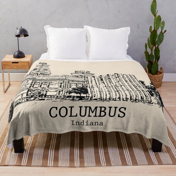 Item preview, Columbus - Indiana designed and sold by Lakeric Cityscapes.