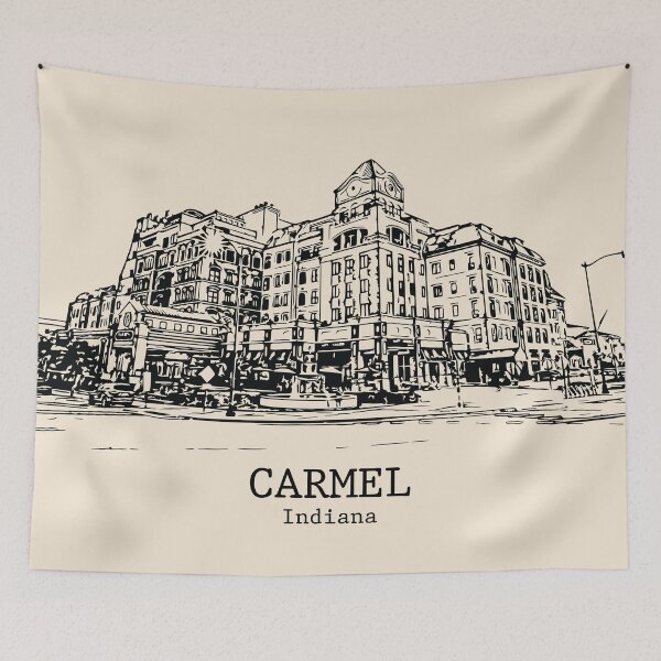 Item preview, Carmel - Indiana designed and sold by Lakeric Cityscapes.