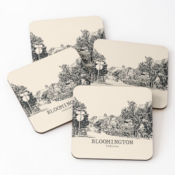 Item preview, Bloomington - Indiana designed and sold by Lakeric Cityscapes.