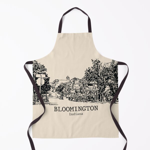 Item preview, Bloomington - Indiana designed and sold by Lakeric Cityscapes.