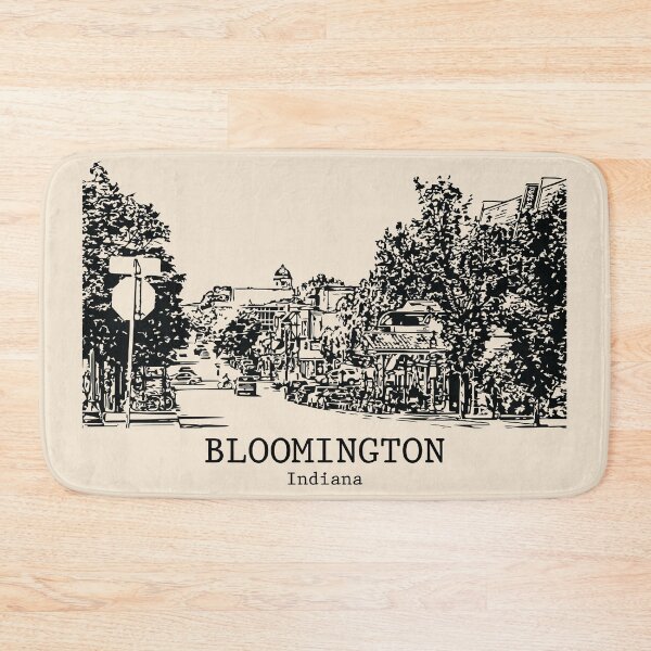 Item preview, Bloomington - Indiana designed and sold by Lakeric Cityscapes.