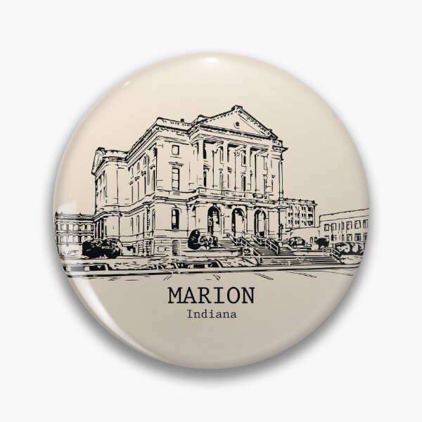 Item preview, Marion - Indiana designed and sold by Lakeric Cityscapes.