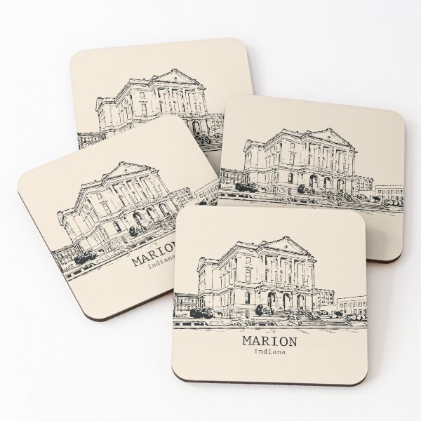 Item preview, Marion - Indiana designed and sold by Lakeric Cityscapes.