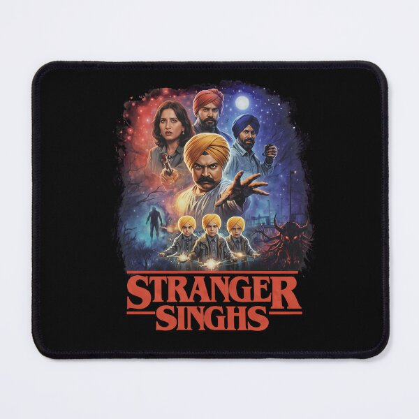 Item preview, Stranger Singhs - When Hawkins Meets Punjab designed and sold by Anniebuh.