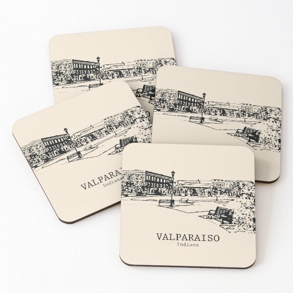 Item preview, Valparaiso - Indiana designed and sold by Lakeric Cityscapes.