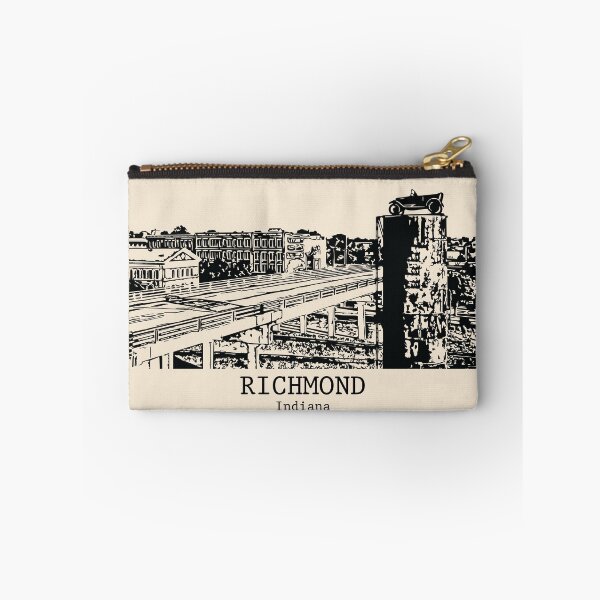 Item preview, Richmond - Indiana designed and sold by Lakeric Cityscapes.