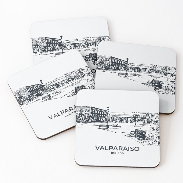Item preview, Valparaiso - Indiana designed and sold by Lakeric Cityscapes.