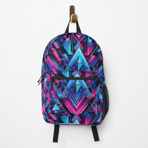 Item preview, Neon Synthwave Geometric Pulse designed and sold by Chic_Clip_Craft.