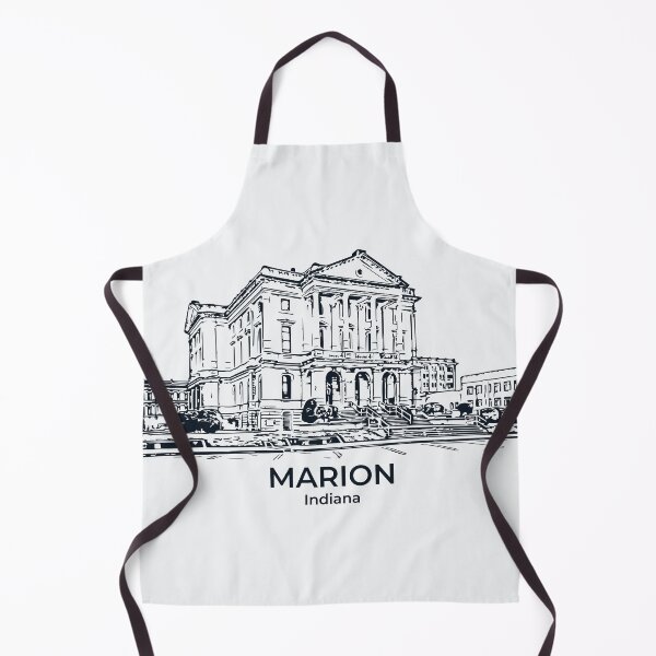 Item preview, Marion - Indiana designed and sold by Lakeric Cityscapes.