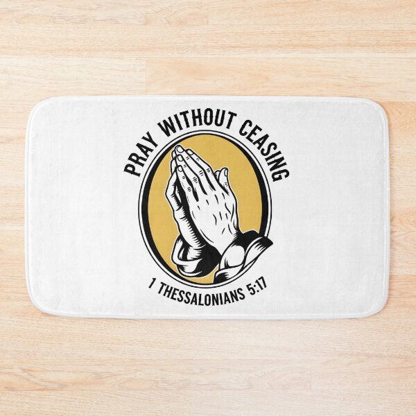 Item preview, Classic Praying Hands Religious Graphic on Black. designed and sold by loveandlightrb.