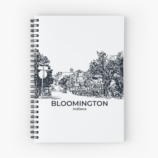 Item preview, Bloomington - Indiana designed and sold by Lakeric Cityscapes.