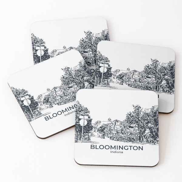 Item preview, Bloomington - Indiana designed and sold by Lakeric Cityscapes.
