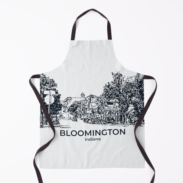Item preview, Bloomington - Indiana designed and sold by Lakeric Cityscapes.