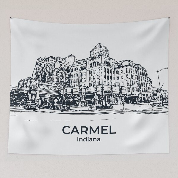 Item preview, Carmel - Indiana designed and sold by Lakeric Cityscapes.