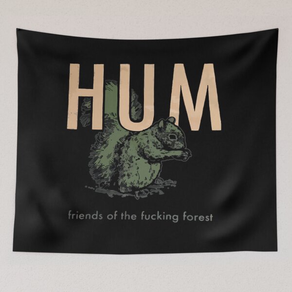 Item preview,  H.U.M Band Fiends Of The Fucking Forest designed and sold by ChungusDomain.