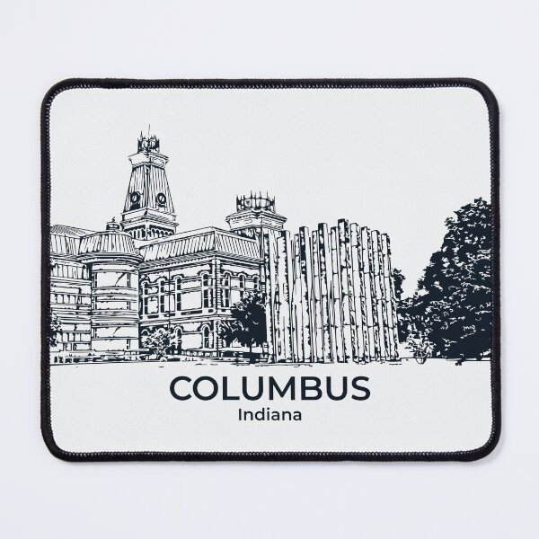 Item preview, Columbus - Indiana designed and sold by Lakeric Cityscapes.