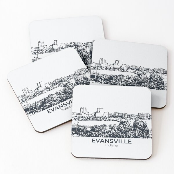 Item preview, Evansville - Indiana designed and sold by Lakeric Cityscapes.