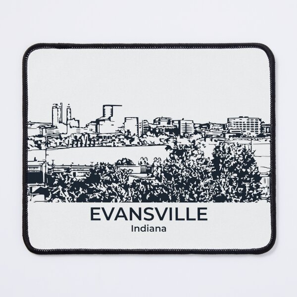 Item preview, Evansville - Indiana designed and sold by Lakeric Cityscapes.