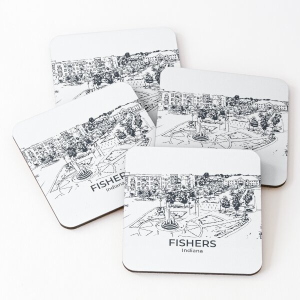 Item preview, Fishers - Indiana designed and sold by Lakeric Cityscapes.