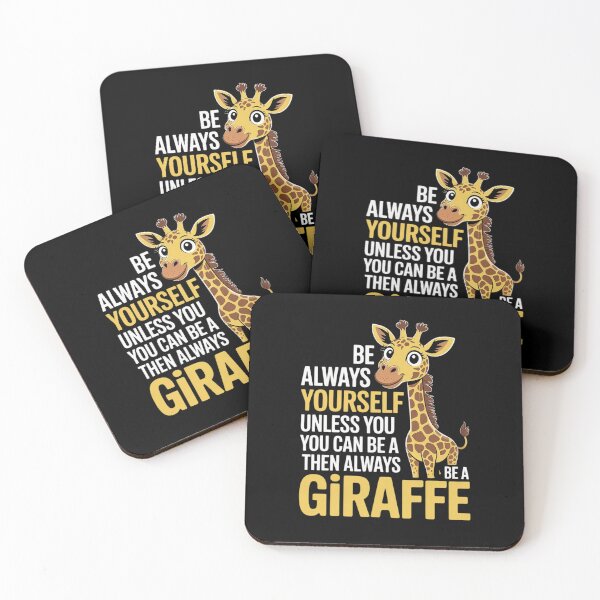 Item preview, Giraffe Be Yourself Unless You Can Be a Giraffe designed and sold by angolinnArt.