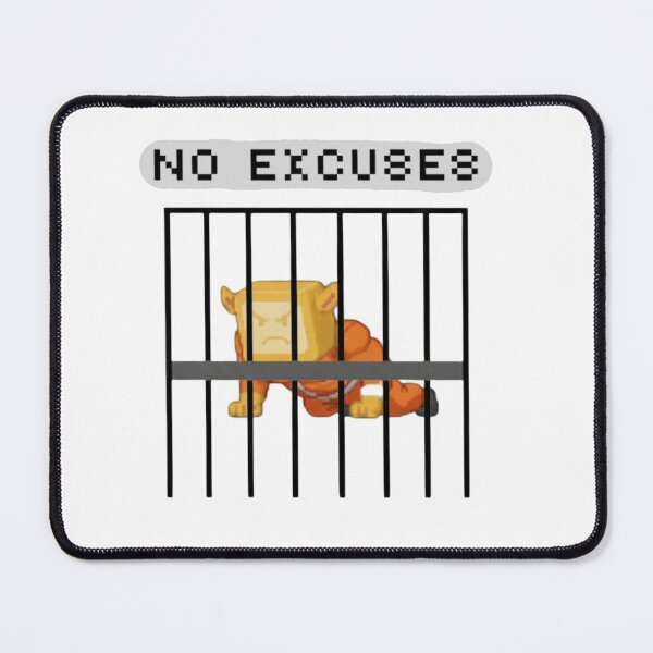Item preview, BUMP – No Excuses designed and sold by TinyJoy Studio.