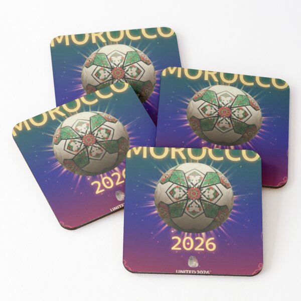 Item preview, Morocco 2026 World Cup - Traditional Zellige Football Design designed and sold by Moccroad.
