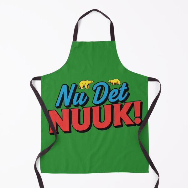 Item preview, Nu Det NUUK! | Bold Greenland-Inspired Graphic Design designed and sold by InkWeaveShop.