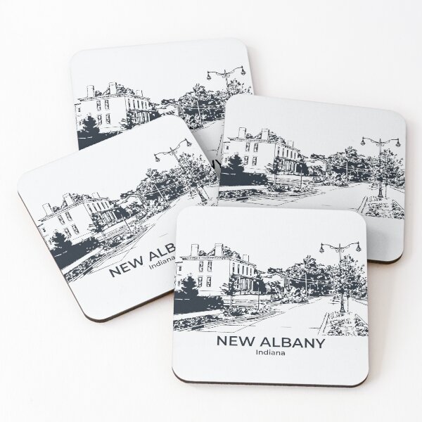 Item preview, New Albany - Indiana designed and sold by Lakeric Cityscapes.