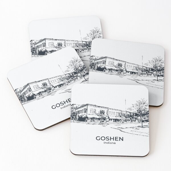 Item preview, Goshen - Indiana designed and sold by Lakeric Cityscapes.