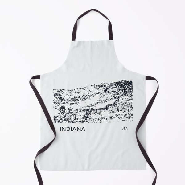 Item preview, Indiana USA designed and sold by Lakeric Cityscapes.