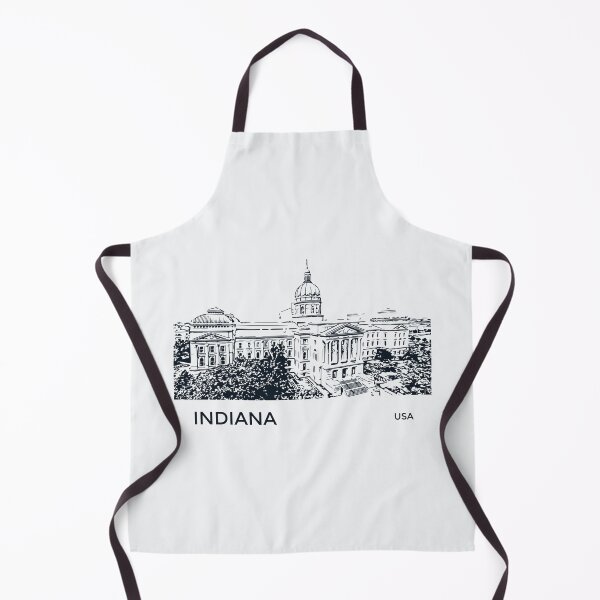 Item preview, Indiana State USA designed and sold by Lakeric Cityscapes.