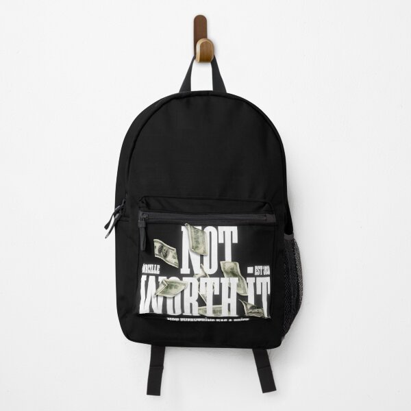 Item preview, Not Worth It - Flying Money Streetwear Typography designed and sold by birleşik zevkler.