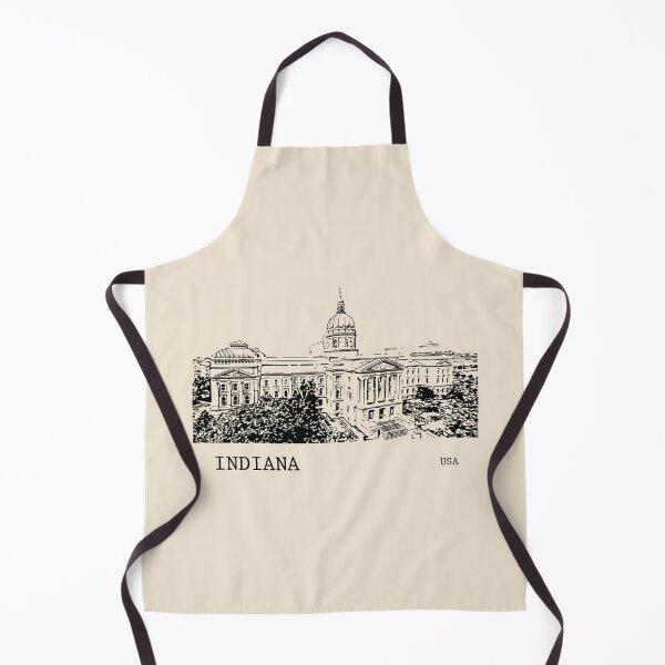 Item preview, Indiana State USA designed and sold by Lakeric Cityscapes.
