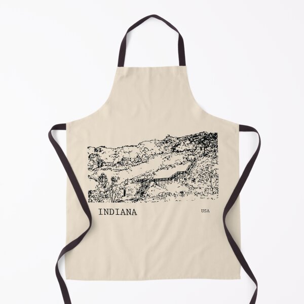 Item preview, Indiana USA designed and sold by Lakeric Cityscapes.