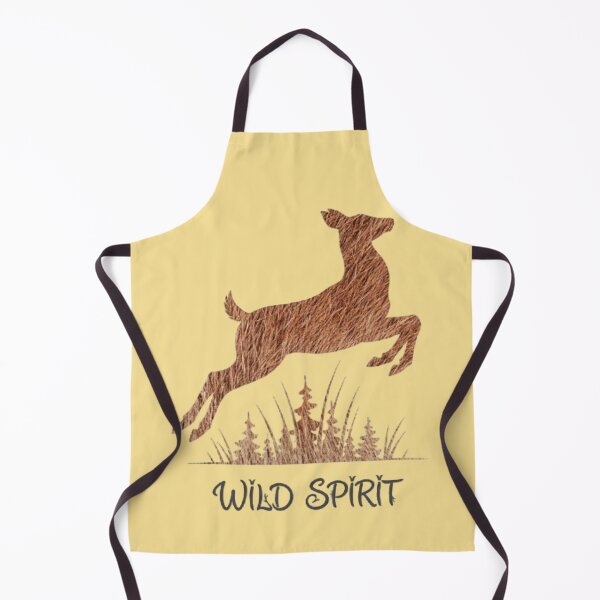 Item preview, Wild Spirit Textured Leap Deer designed and sold by MinimalistMint.