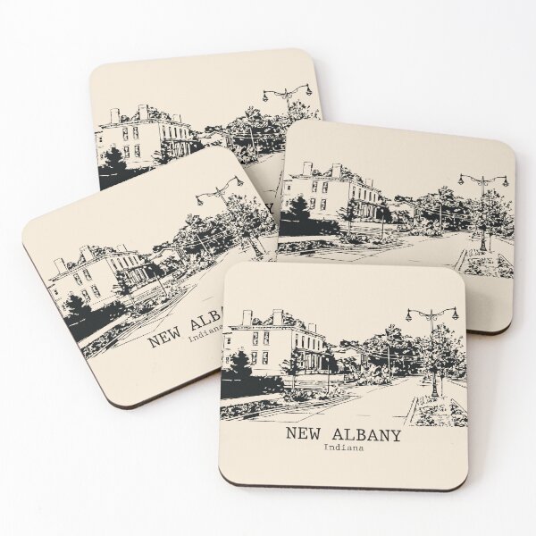 Item preview, New Albany - Indiana designed and sold by Lakeric Cityscapes.