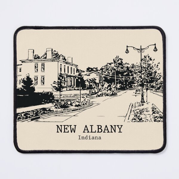 Item preview, New Albany - Indiana designed and sold by Lakeric Cityscapes.